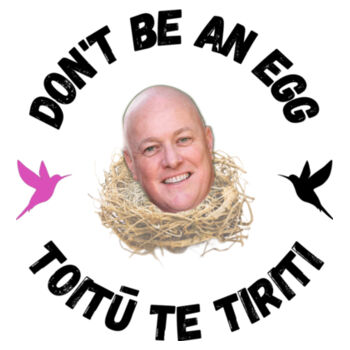 Don't Be an Egg Tote Design